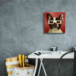 '3D Dog' by Lucia Heffernan, Canvas Wall Art,12x12