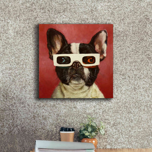'3D Dog' by Lucia Heffernan, Canvas Wall Art,18x18