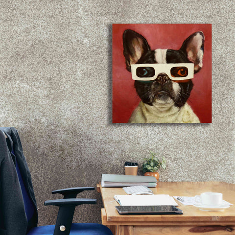 Image of '3D Dog' by Lucia Heffernan, Canvas Wall Art,26x26