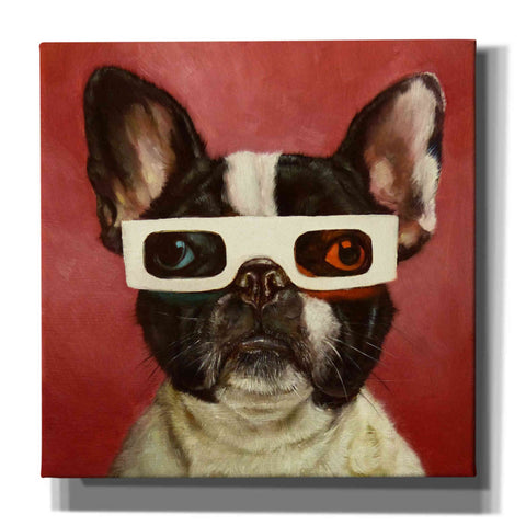 Image of '3D Dog' by Lucia Heffernan, Canvas Wall Art