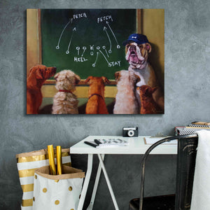 'Game Plan' by Lucia Heffernan, Canvas Wall Art,34x26