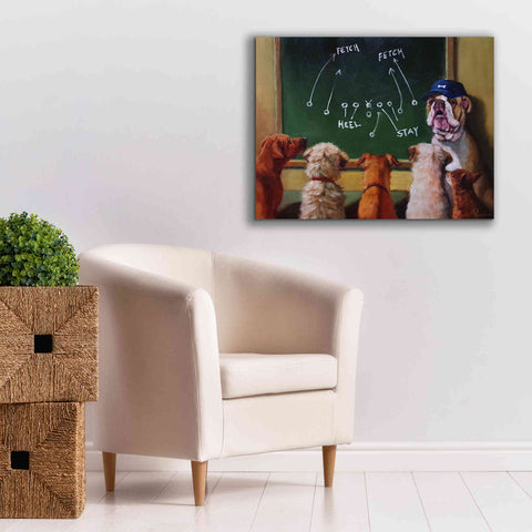 Image of 'Game Plan' by Lucia Heffernan, Canvas Wall Art,34x26