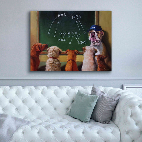 Image of 'Game Plan' by Lucia Heffernan, Canvas Wall Art,54x40