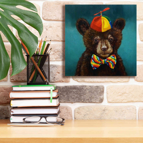 Image of 'Baby Bear' by Lucia Heffernan, Canvas Wall Art,12x12