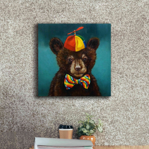 Image of 'Baby Bear' by Lucia Heffernan, Canvas Wall Art,18x18