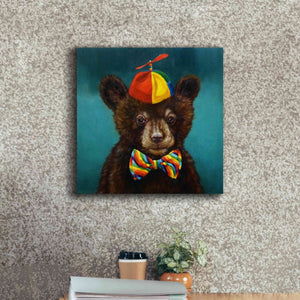 'Baby Bear' by Lucia Heffernan, Canvas Wall Art,18x18