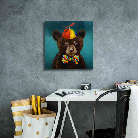 Image of 'Baby Bear' by Lucia Heffernan, Canvas Wall Art,18x18
