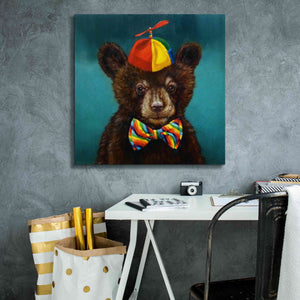 'Baby Bear' by Lucia Heffernan, Canvas Wall Art,26x26