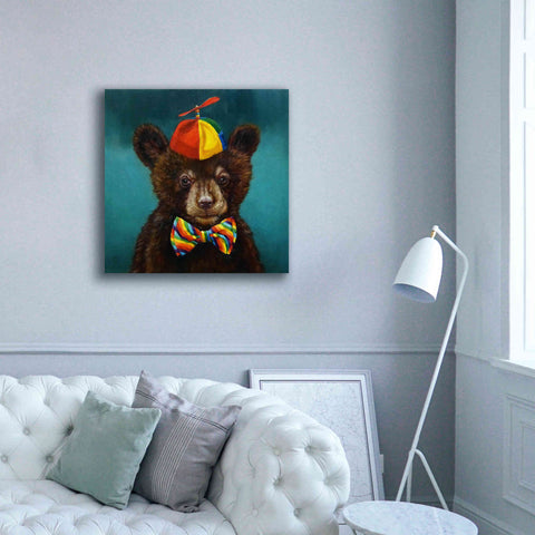 Image of 'Baby Bear' by Lucia Heffernan, Canvas Wall Art,37x37