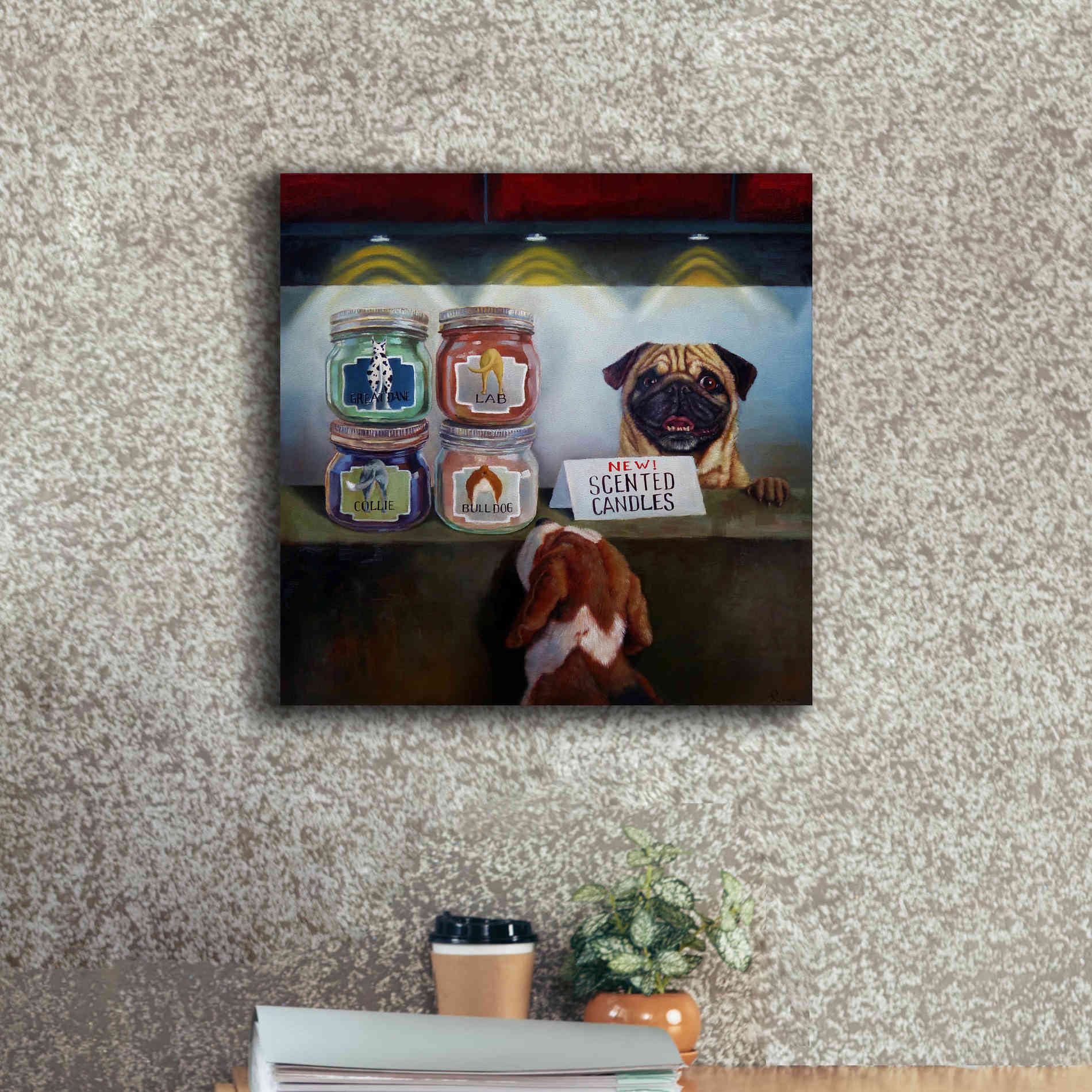 'Aromatherapy' by Lucia Heffernan, Canvas Wall Art,18x18