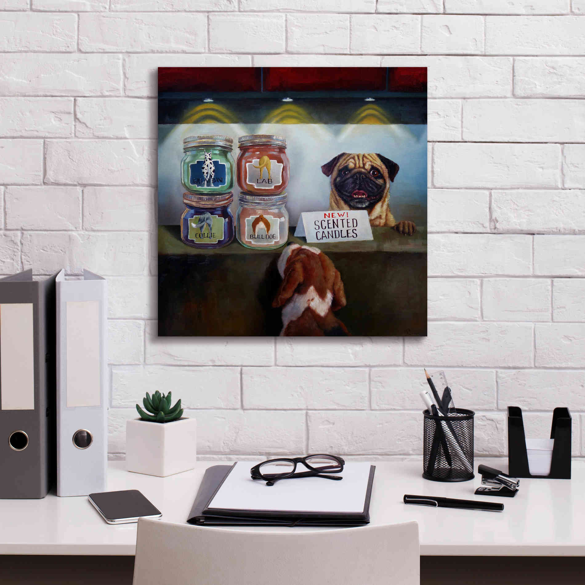 'Aromatherapy' by Lucia Heffernan, Canvas Wall Art,18x18