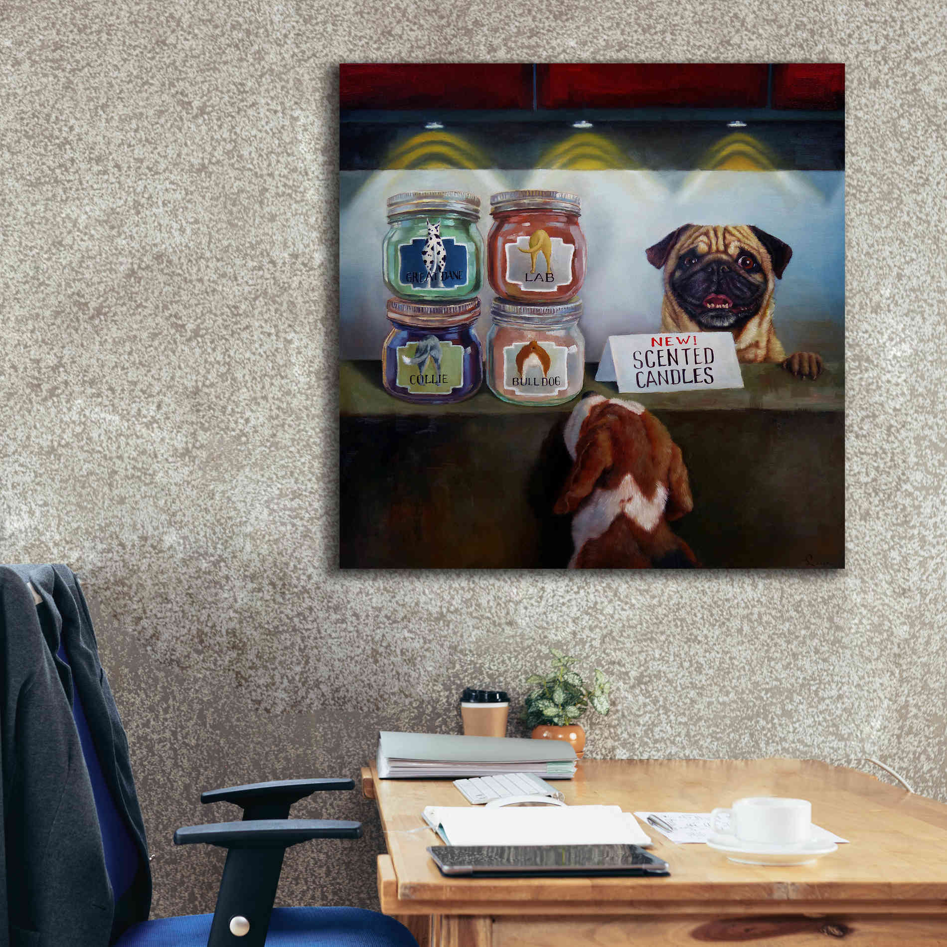 'Aromatherapy' by Lucia Heffernan, Canvas Wall Art,37x37