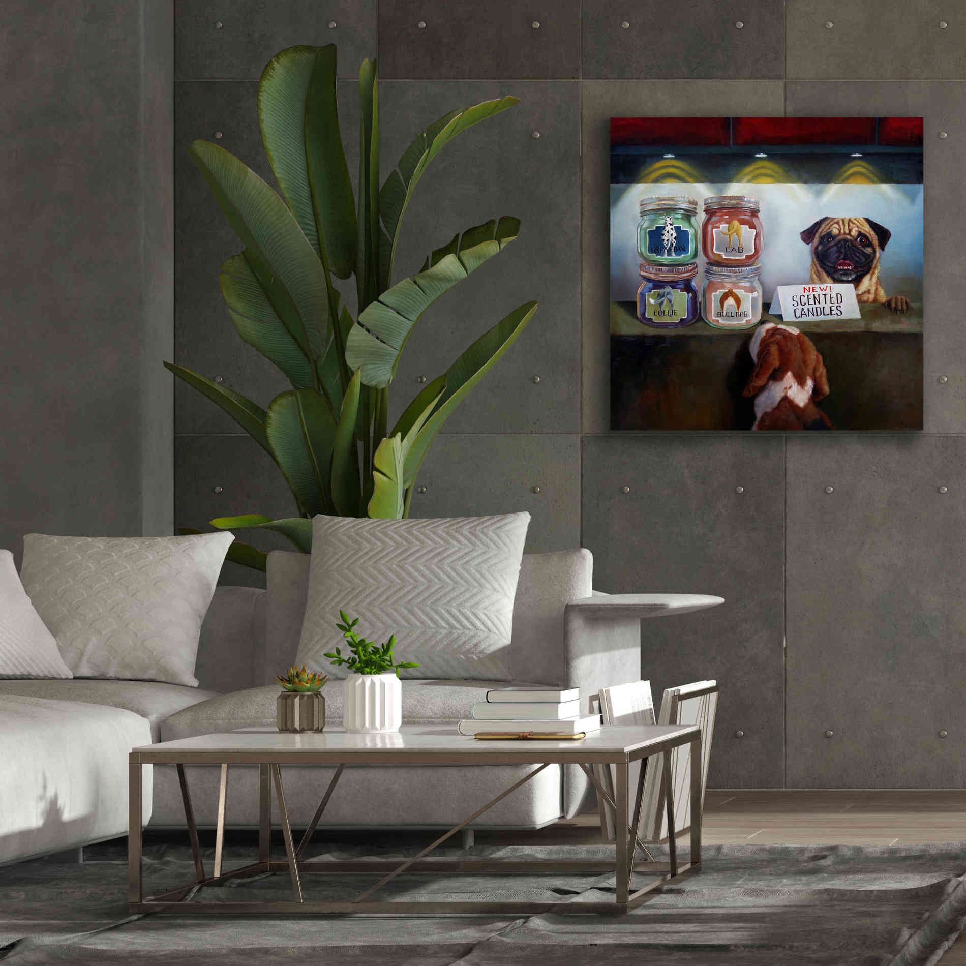 'Aromatherapy' by Lucia Heffernan, Canvas Wall Art,37x37