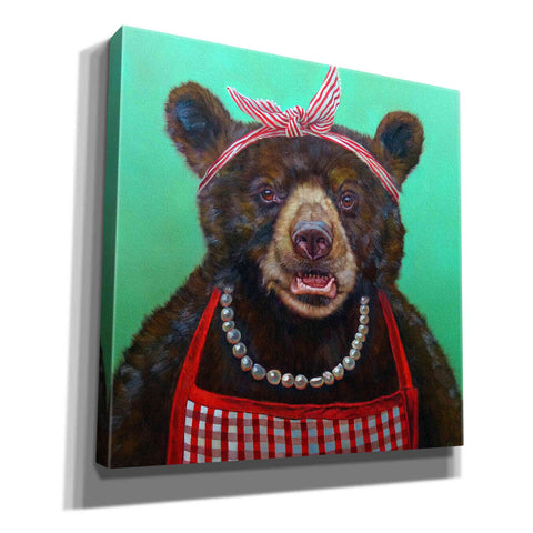 Image of 'Mama Bear' by Lucia Heffernan, Canvas Wall Art