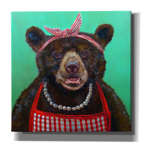 'Mama Bear' by Lucia Heffernan, Canvas Wall Art