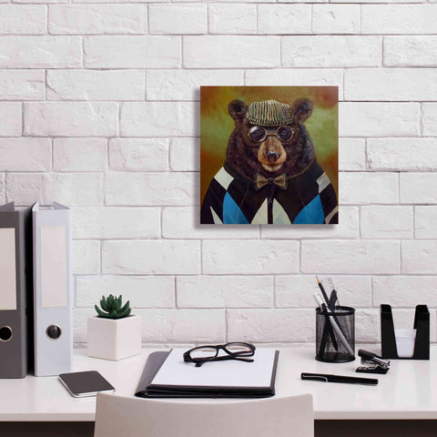 Image of 'Papa Bear' by Lucia Heffernan, Canvas Wall Art,12x12