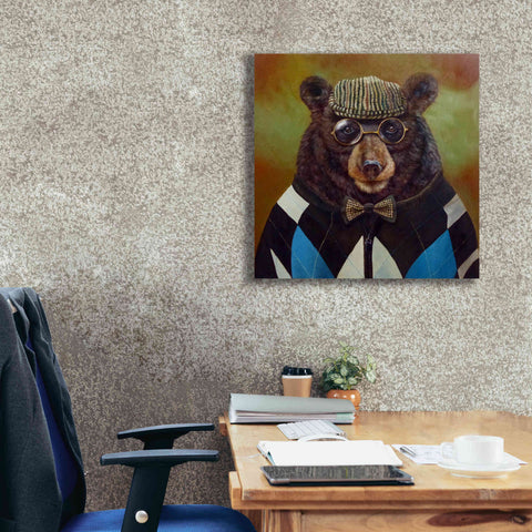 Image of 'Papa Bear' by Lucia Heffernan, Canvas Wall Art,26x26