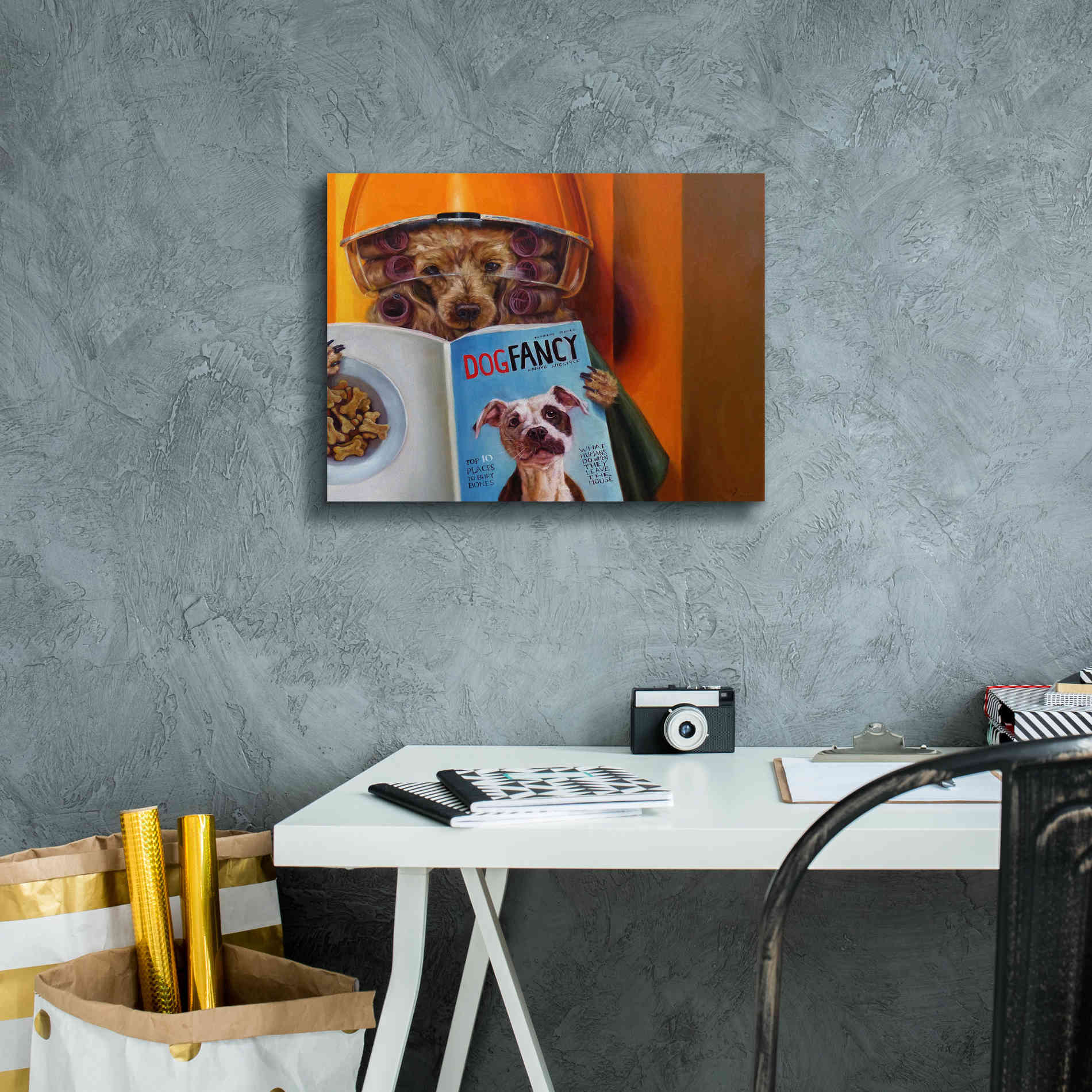 'Spa Day' by Lucia Heffernan, Canvas Wall Art,16x12