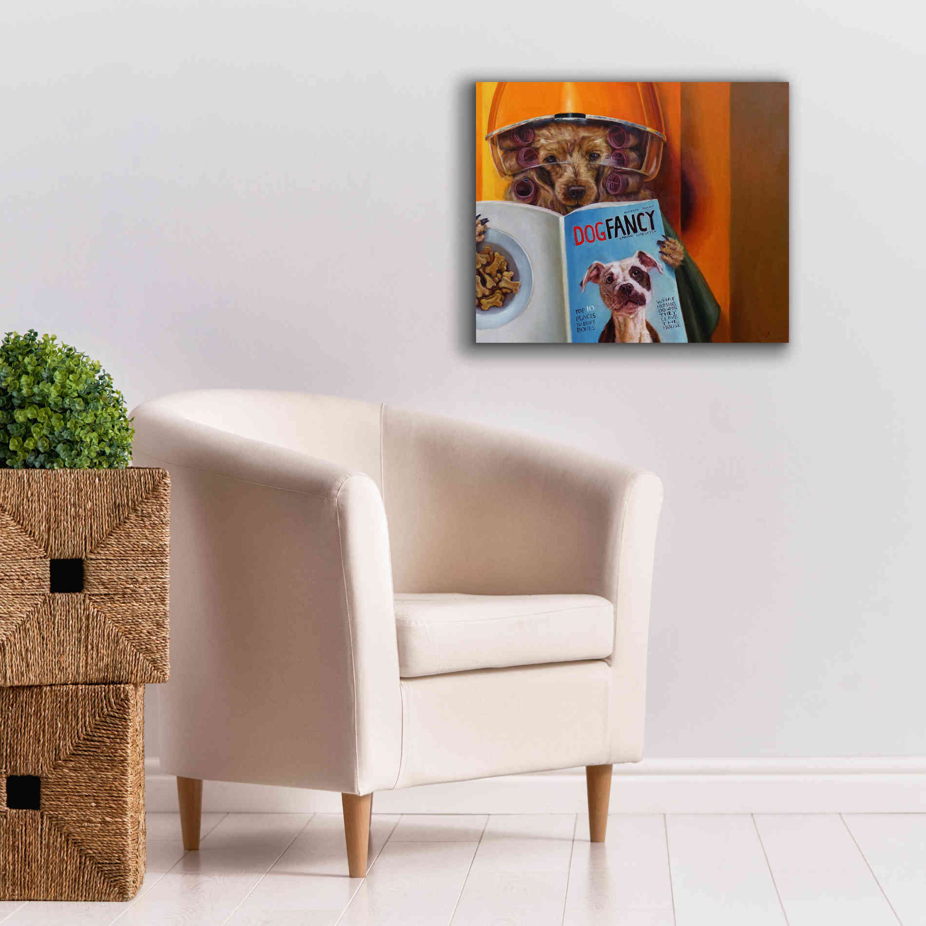 'Spa Day' by Lucia Heffernan, Canvas Wall Art,24x20