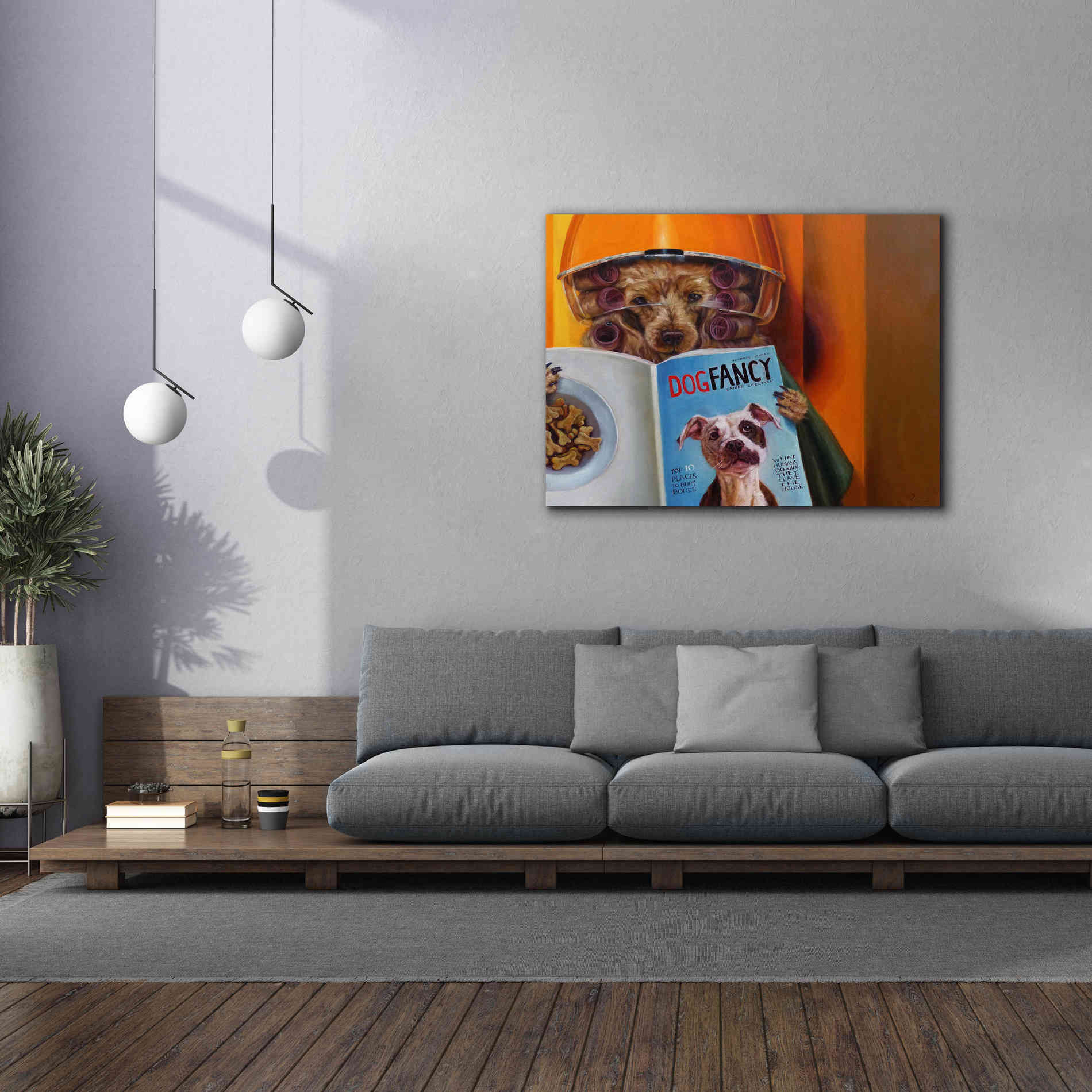 'Spa Day' by Lucia Heffernan, Canvas Wall Art,54x40