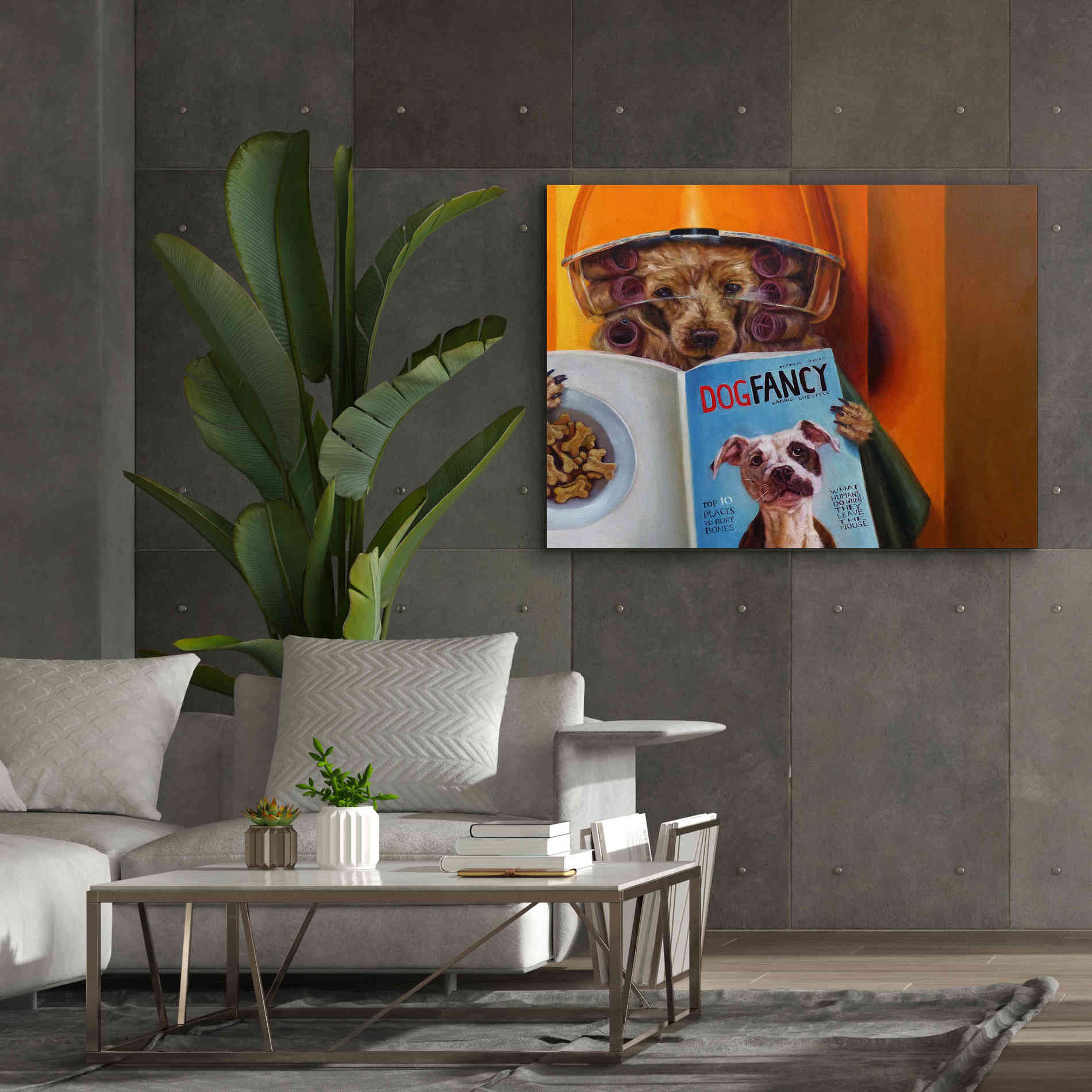 'Spa Day' by Lucia Heffernan, Canvas Wall Art,54x40