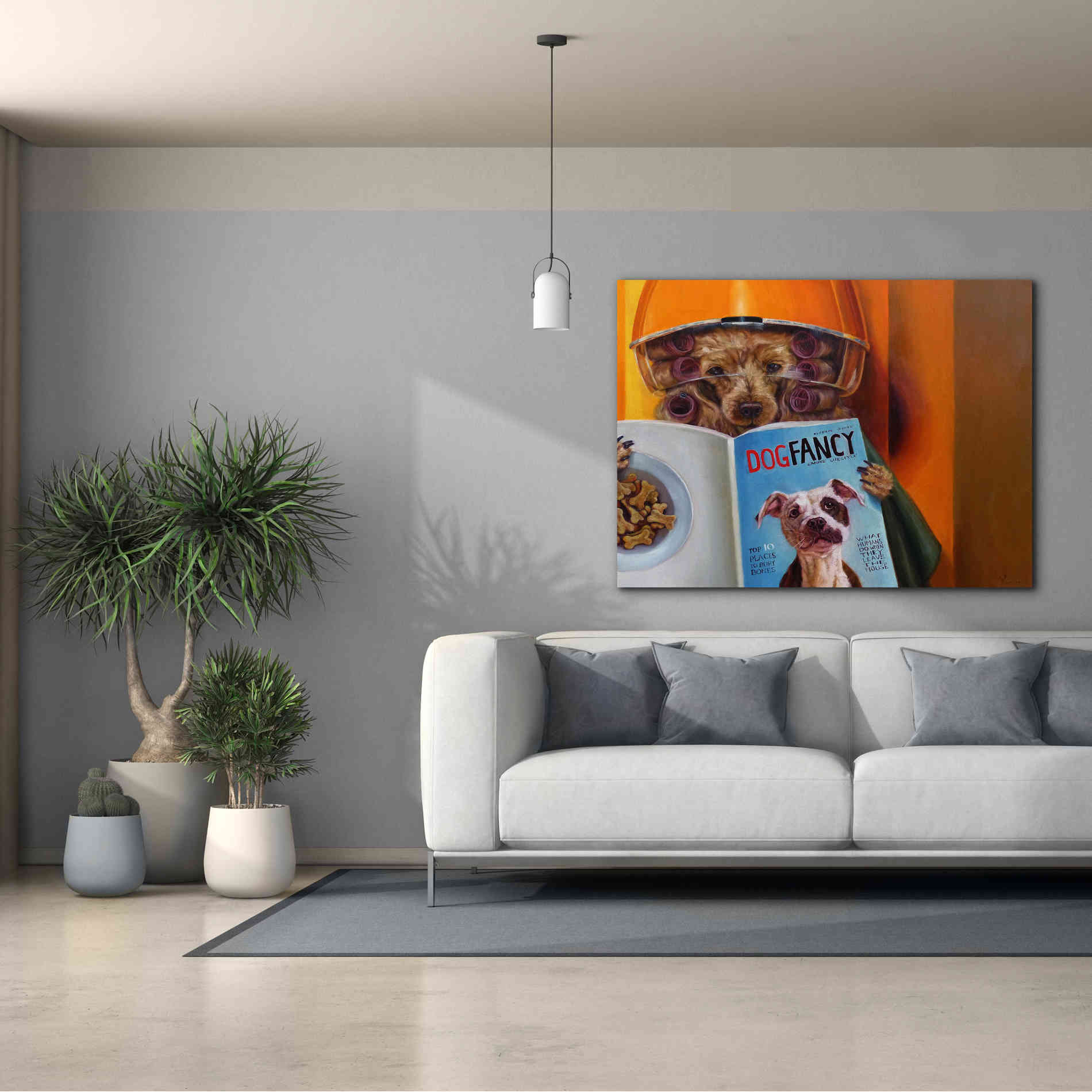 'Spa Day' by Lucia Heffernan, Canvas Wall Art,54x40