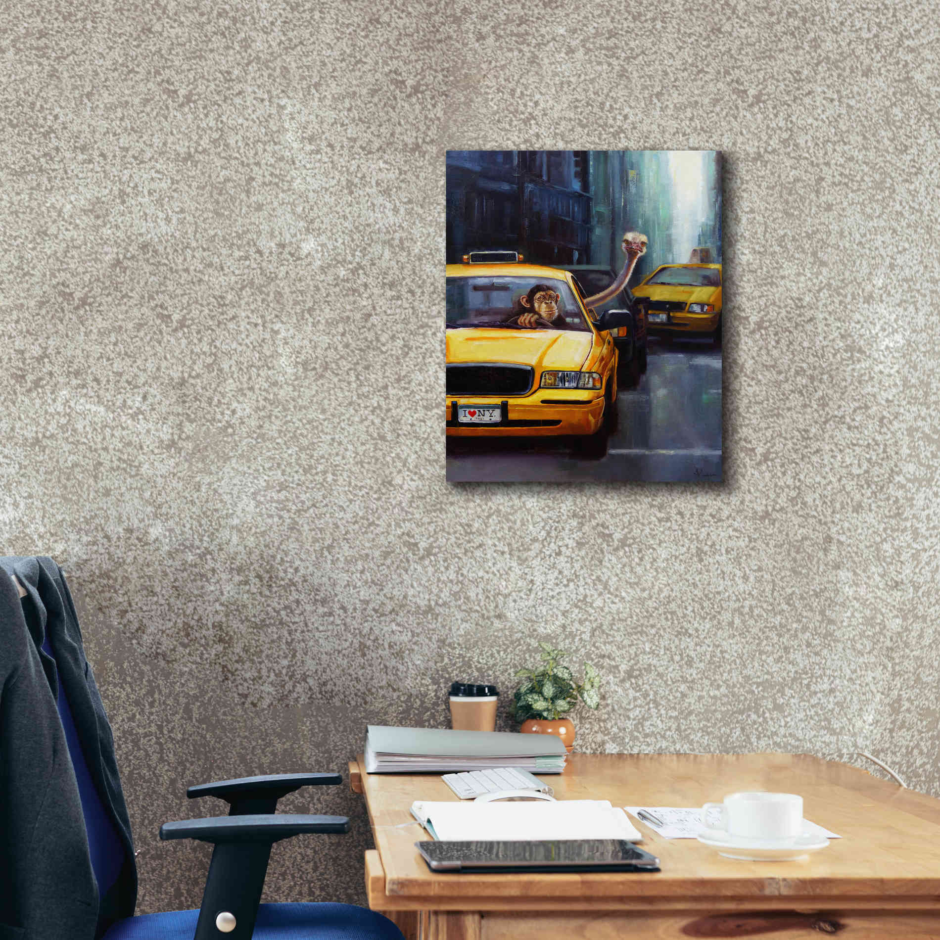 'Rush Hour' by Lucia Heffernan, Canvas Wall Art,20x24