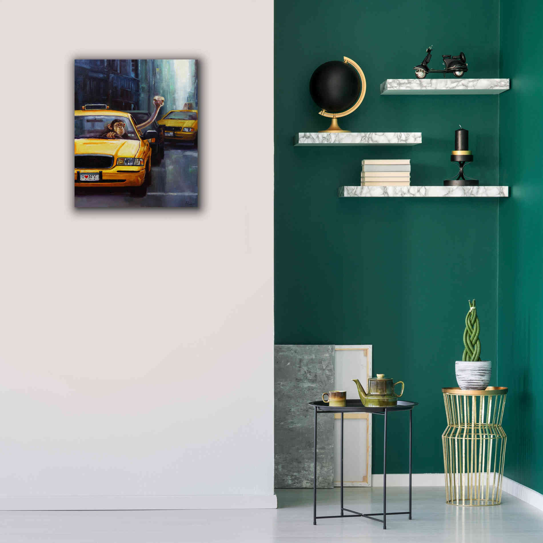 'Rush Hour' by Lucia Heffernan, Canvas Wall Art,20x24