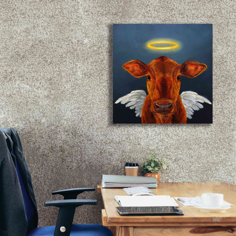 Image of 'Holy Cow' by Lucia Heffernan, Canvas Wall Art,26x26