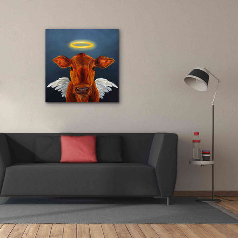 Image of 'Holy Cow' by Lucia Heffernan, Canvas Wall Art,37x37