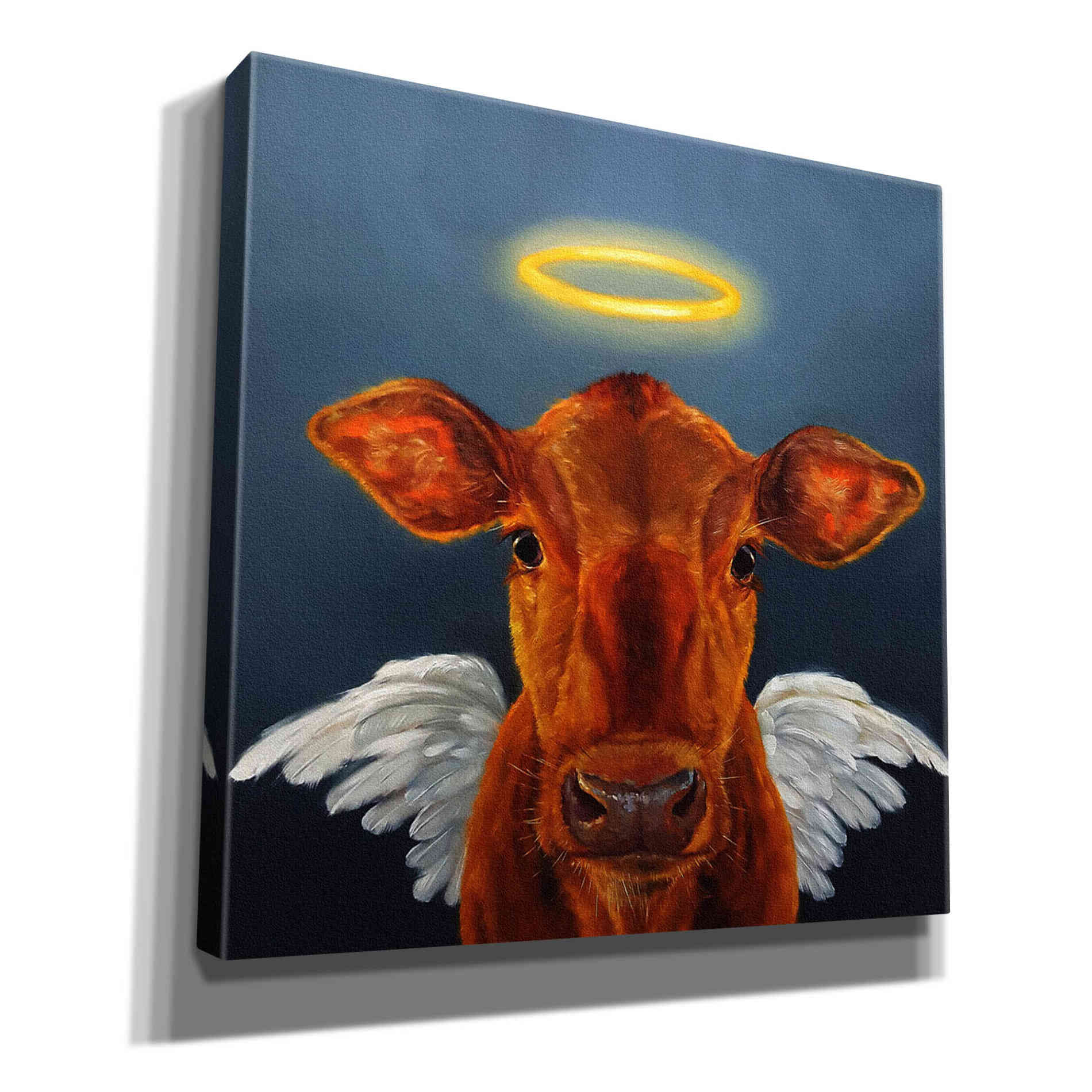 'Holy Cow' by Lucia Heffernan, Canvas Wall Art