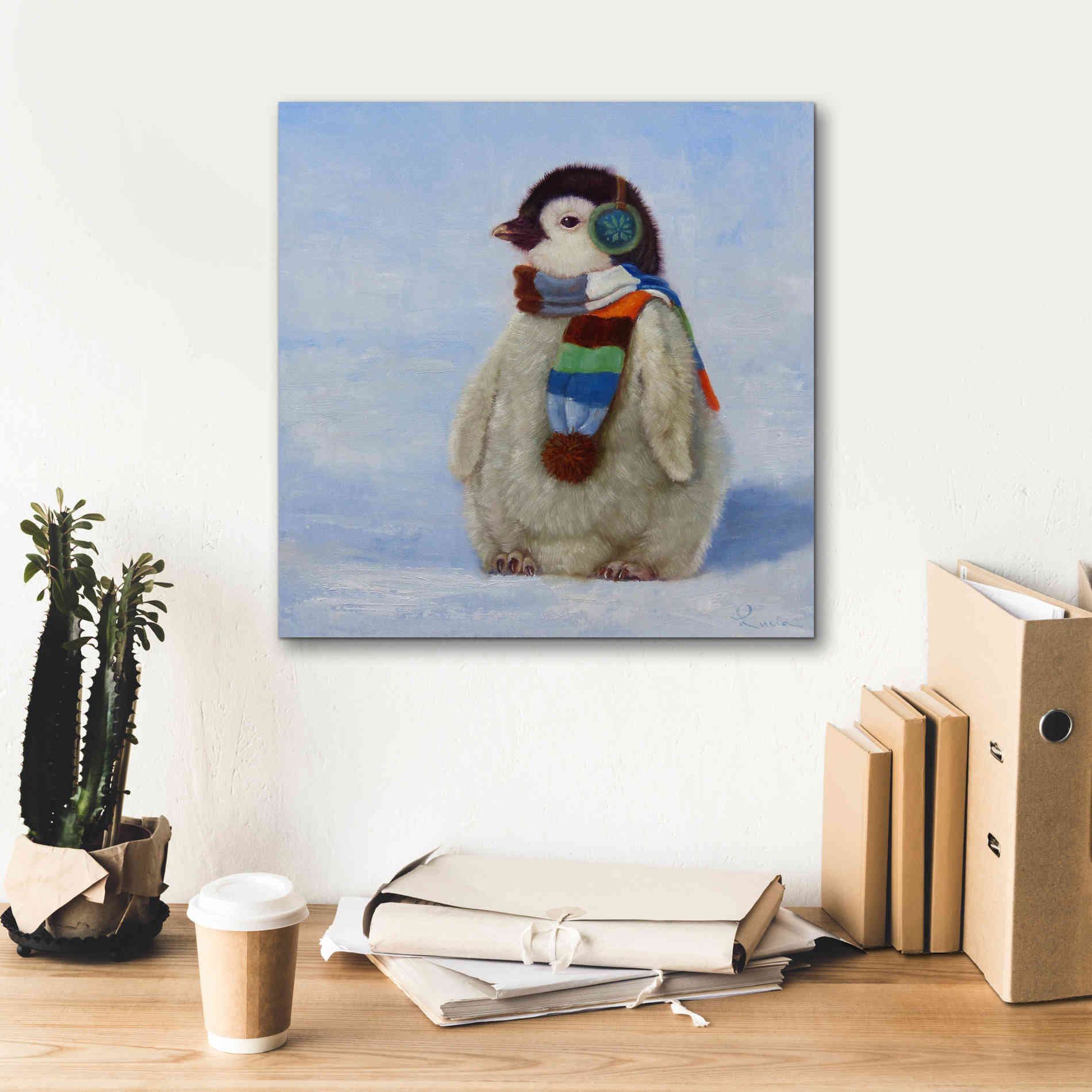 '30 Below' by Lucia Heffernan, Canvas Wall Art,18x18