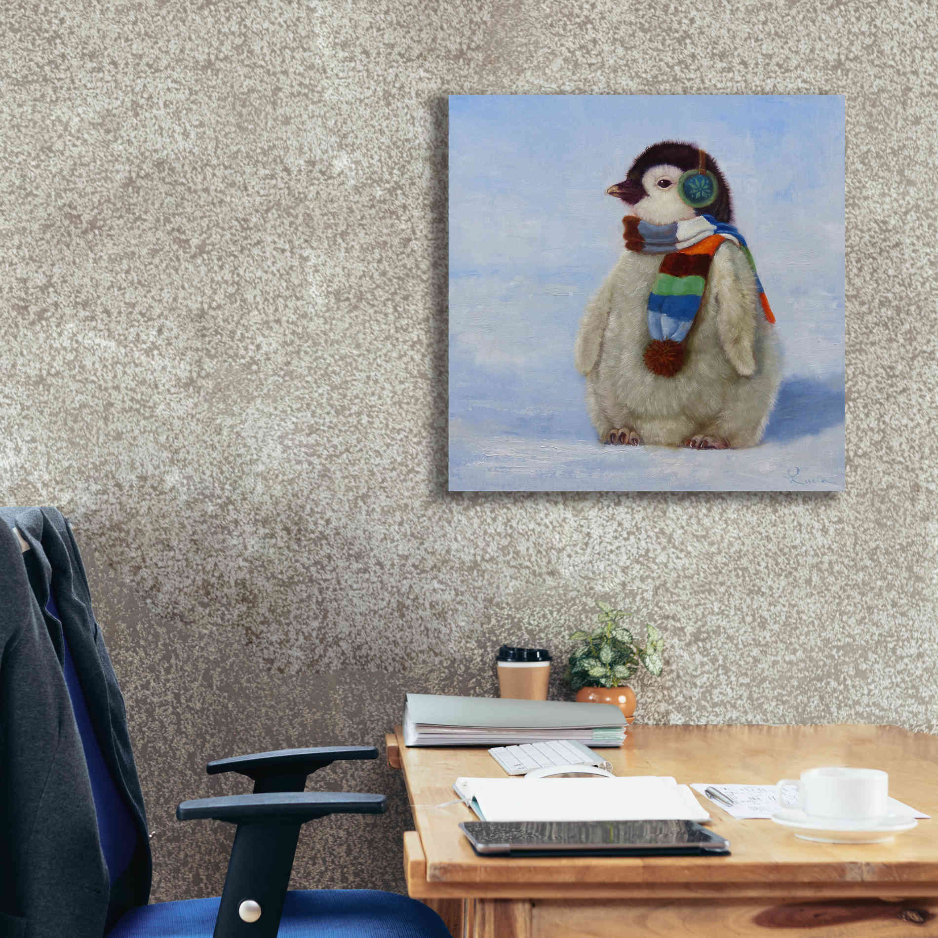 '30 Below' by Lucia Heffernan, Canvas Wall Art,26x26