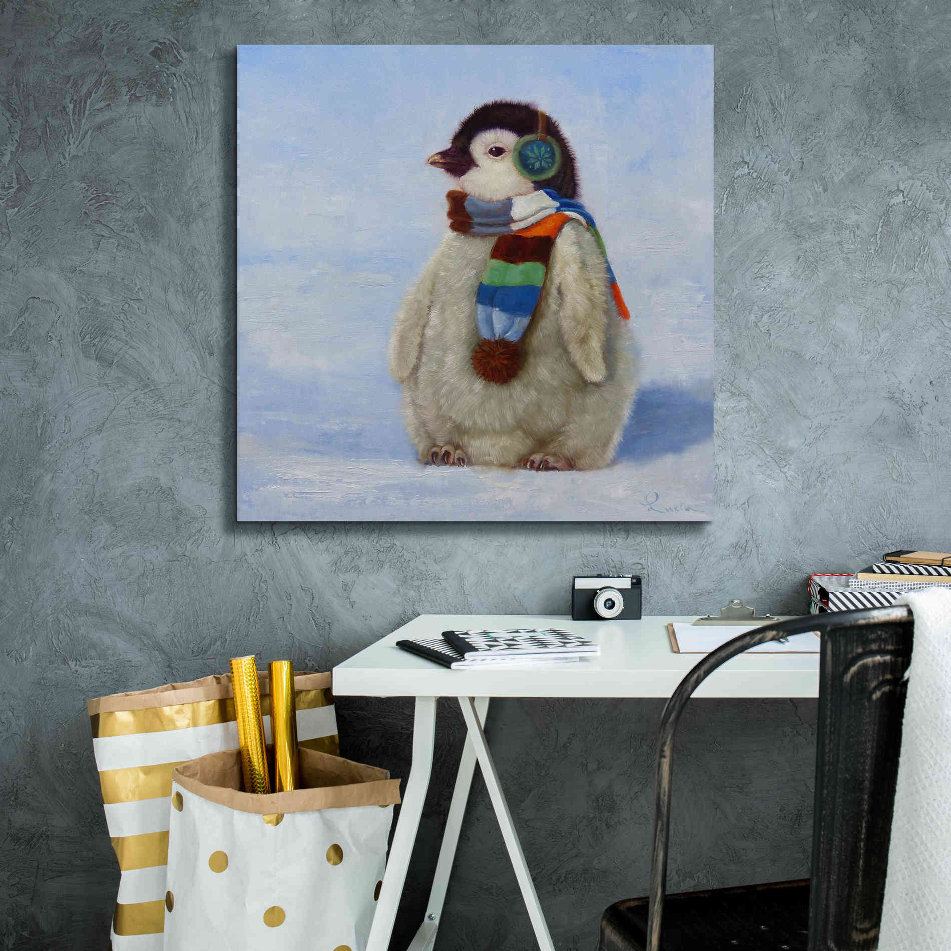 '30 Below' by Lucia Heffernan, Canvas Wall Art,26x26