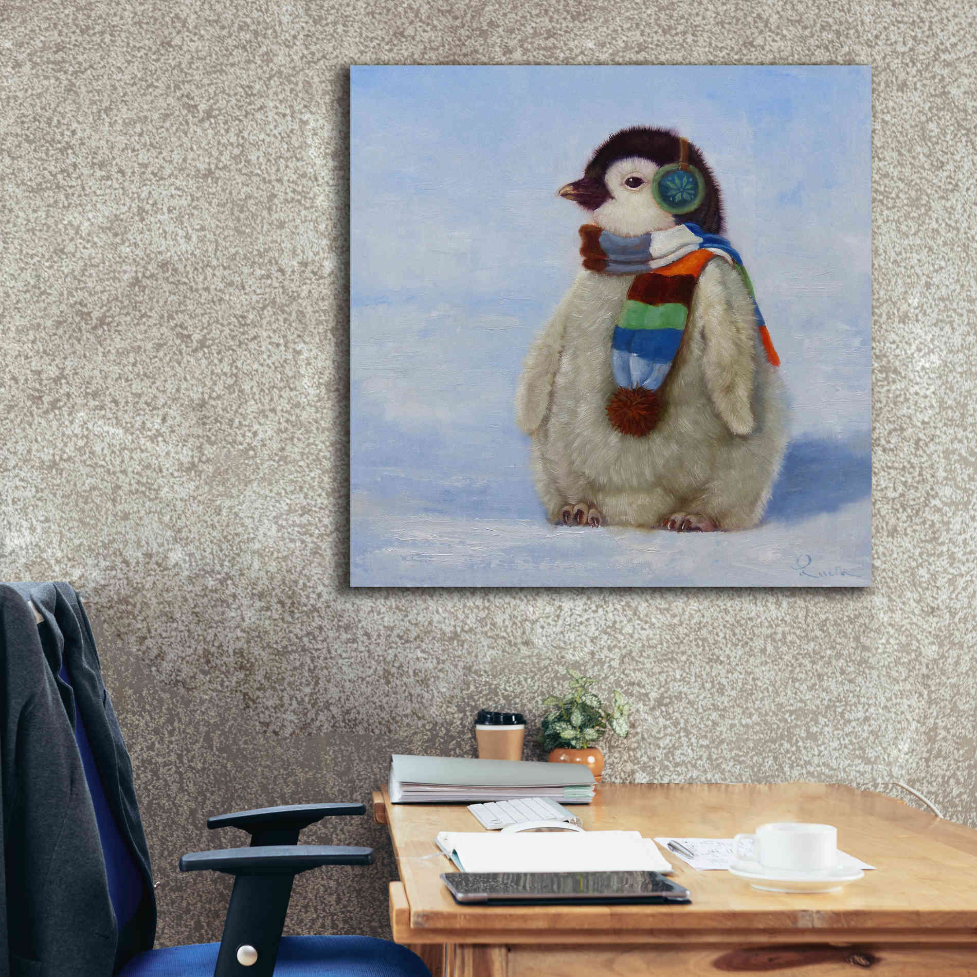 '30 Below' by Lucia Heffernan, Canvas Wall Art,37x37