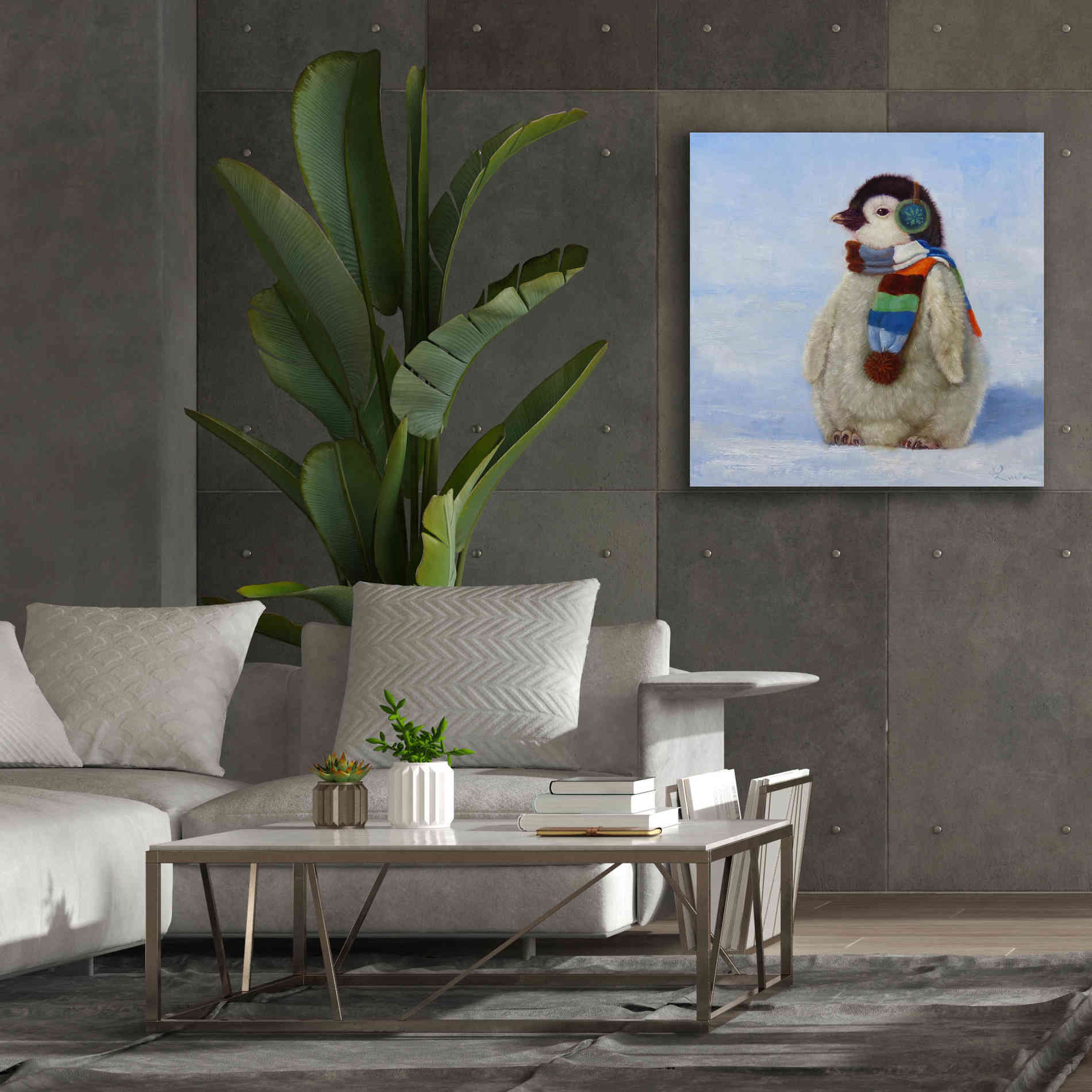 '30 Below' by Lucia Heffernan, Canvas Wall Art,37x37