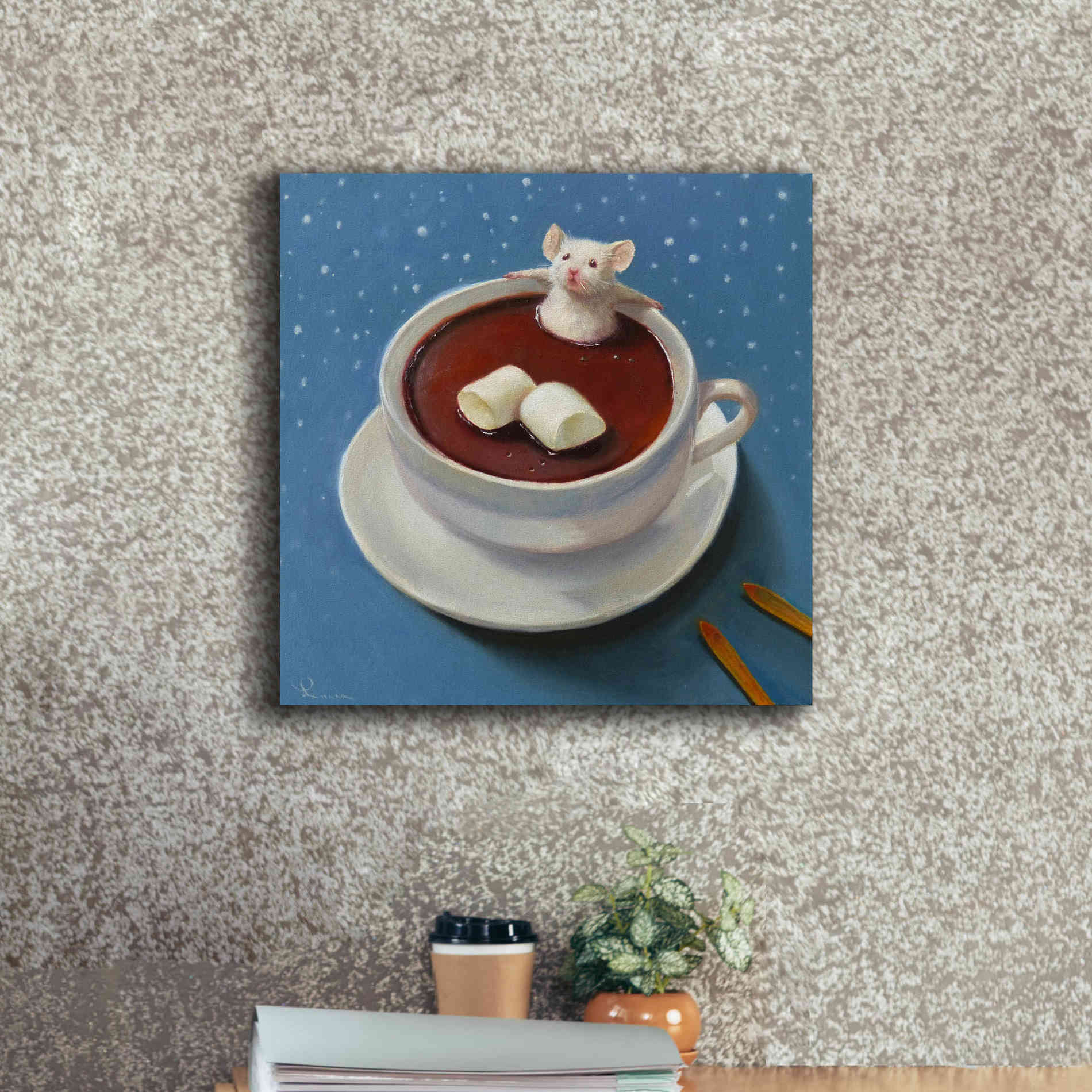 'Apres Ski' by Lucia Heffernan, Canvas Wall Art,18x18