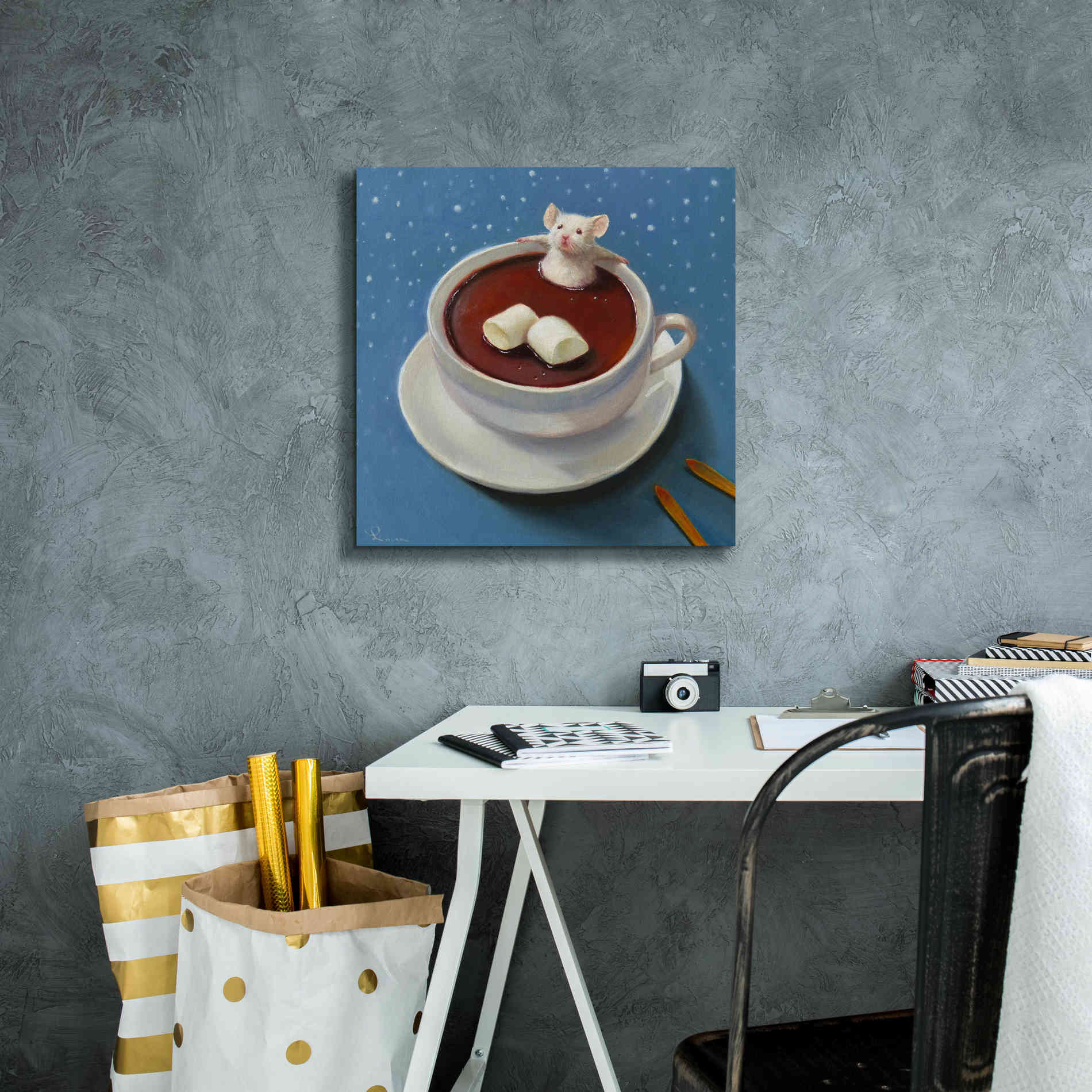 'Apres Ski' by Lucia Heffernan, Canvas Wall Art,18x18