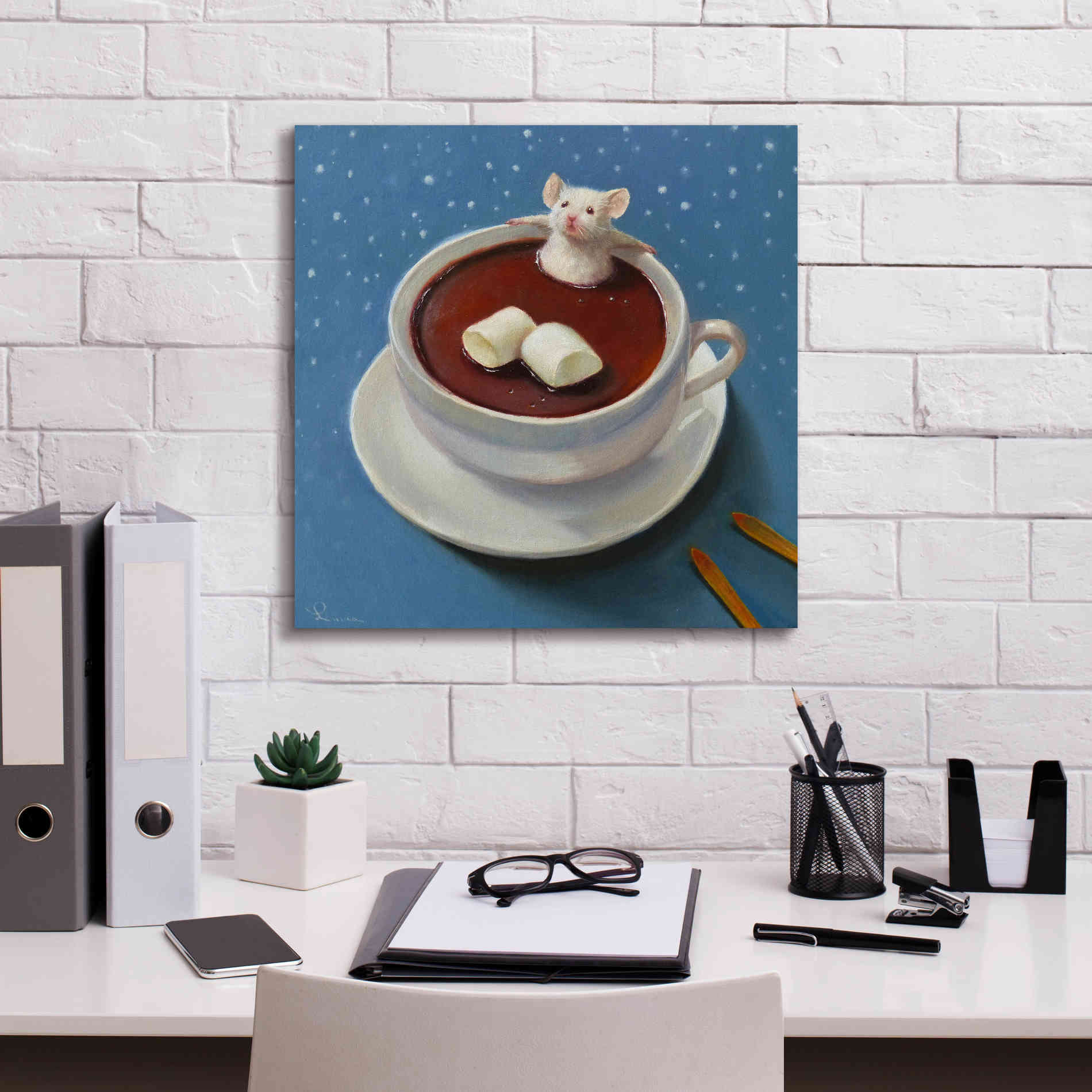 'Apres Ski' by Lucia Heffernan, Canvas Wall Art,18x18