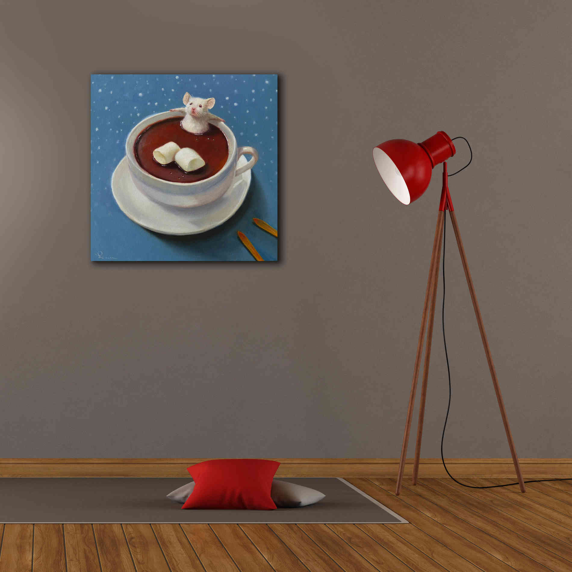 'Apres Ski' by Lucia Heffernan, Canvas Wall Art,26x26