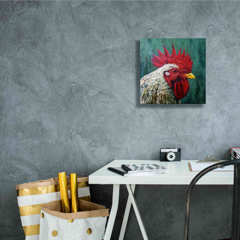 Image of 'Big Red' by Lucia Heffernan, Canvas Wall Art,12x12