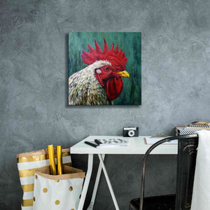 'Big Red' by Lucia Heffernan, Canvas Wall Art,18x18