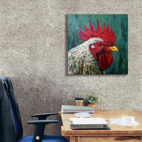 Image of 'Big Red' by Lucia Heffernan, Canvas Wall Art,26x26