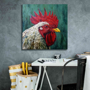 'Big Red' by Lucia Heffernan, Canvas Wall Art,26x26