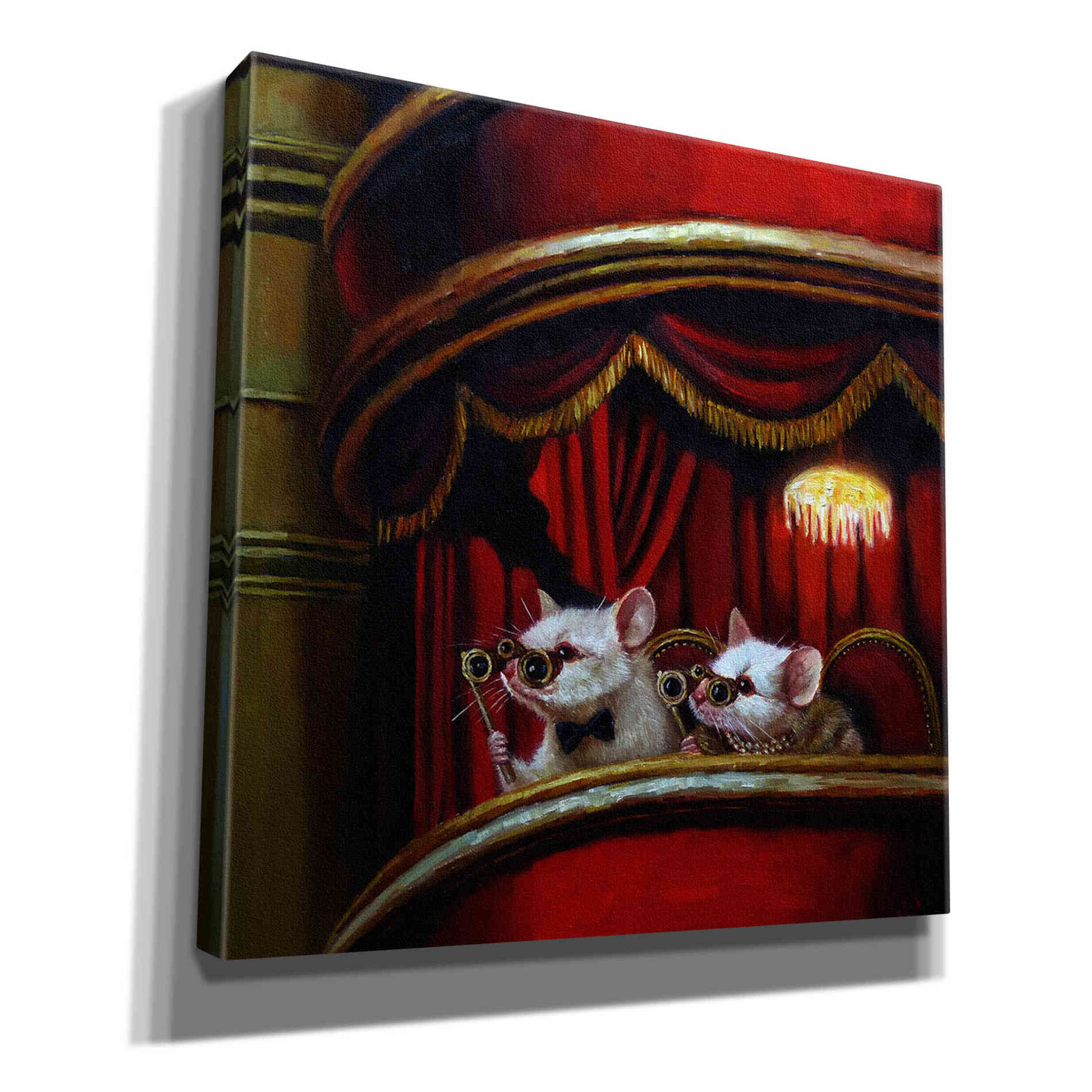 'Die Fledermaus' by Lucia Heffernan, Canvas Wall Art