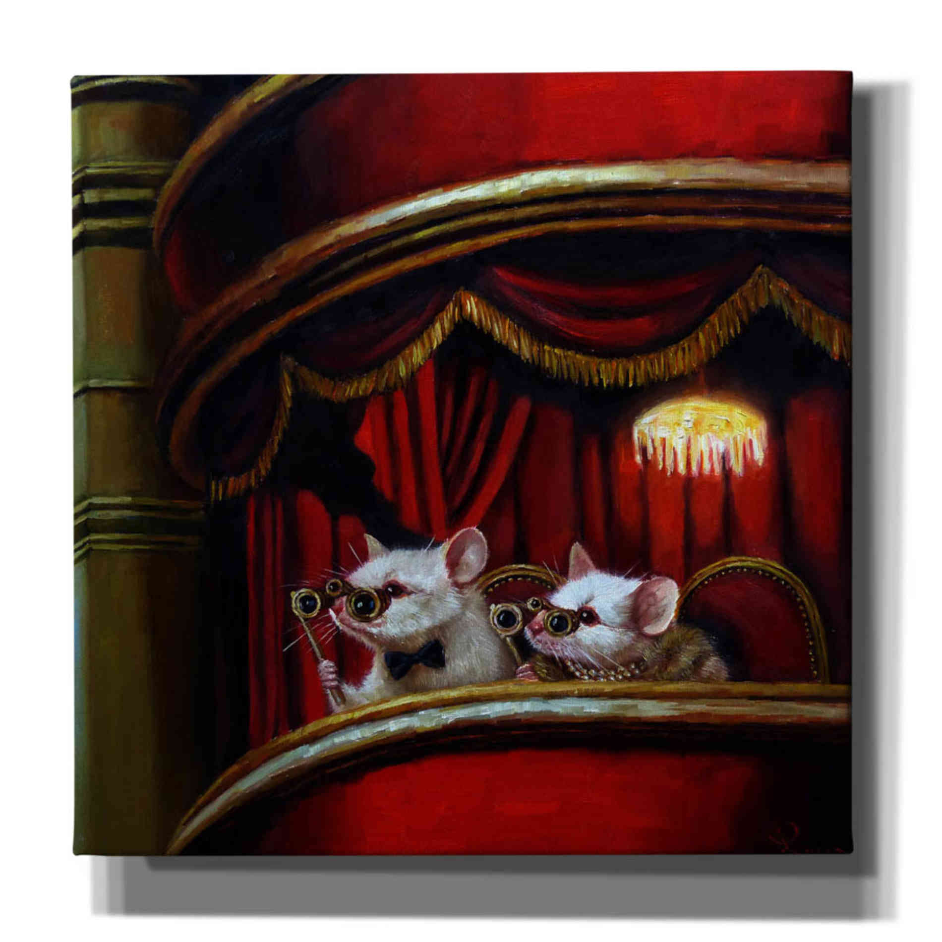 'Die Fledermaus' by Lucia Heffernan, Canvas Wall Art