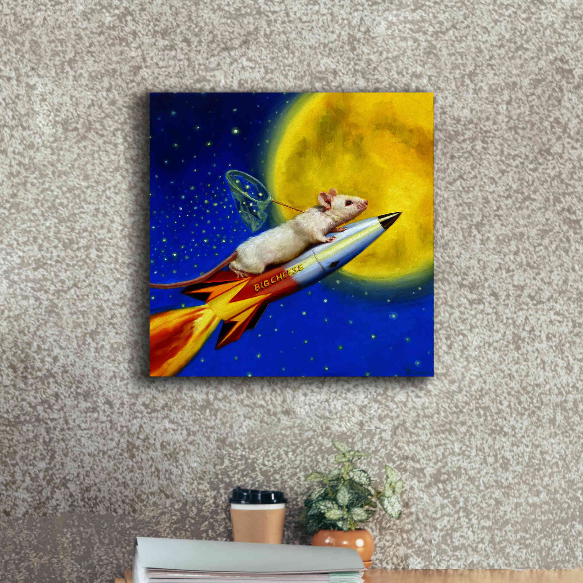 'Dream Catcher' by Lucia Heffernan, Canvas Wall Art,18x18