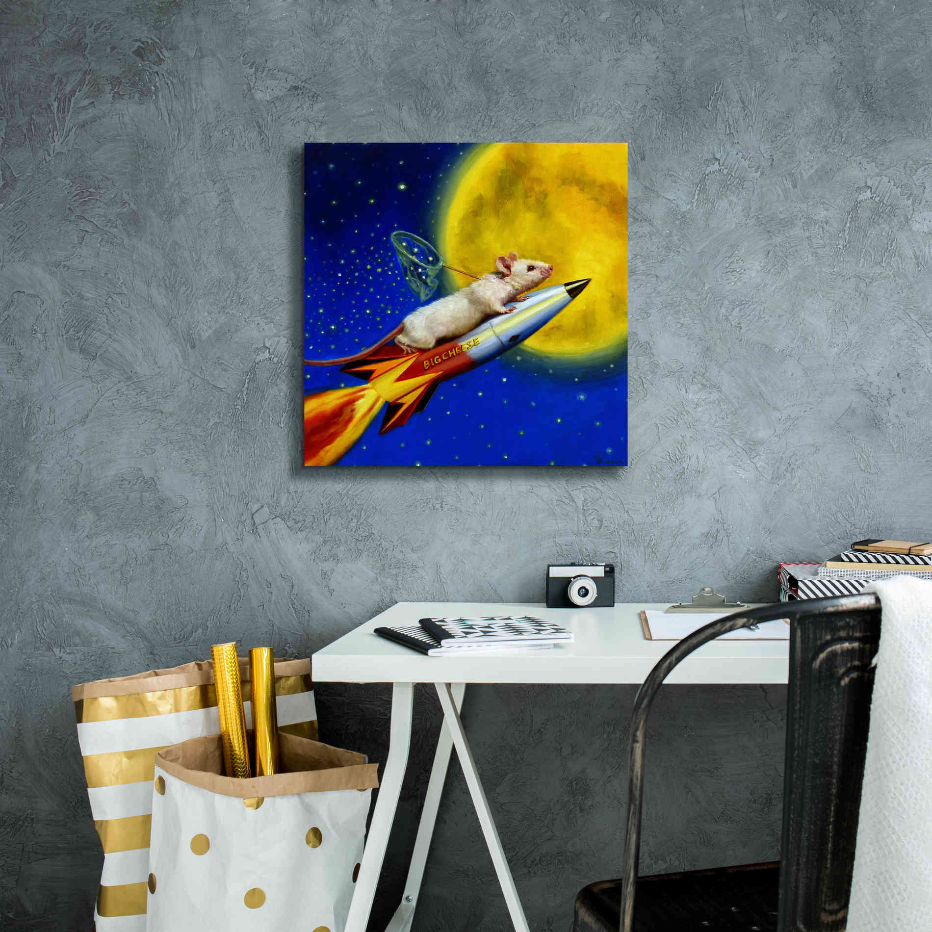 'Dream Catcher' by Lucia Heffernan, Canvas Wall Art,18x18