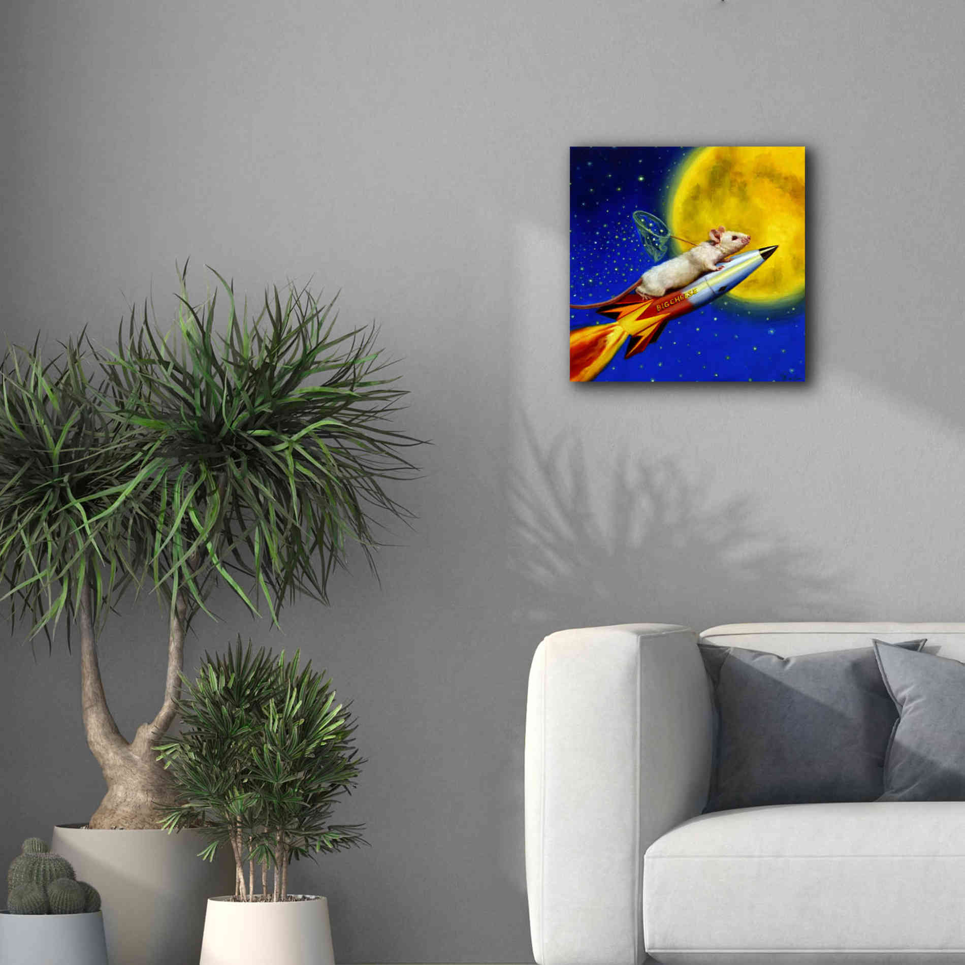 'Dream Catcher' by Lucia Heffernan, Canvas Wall Art,18x18