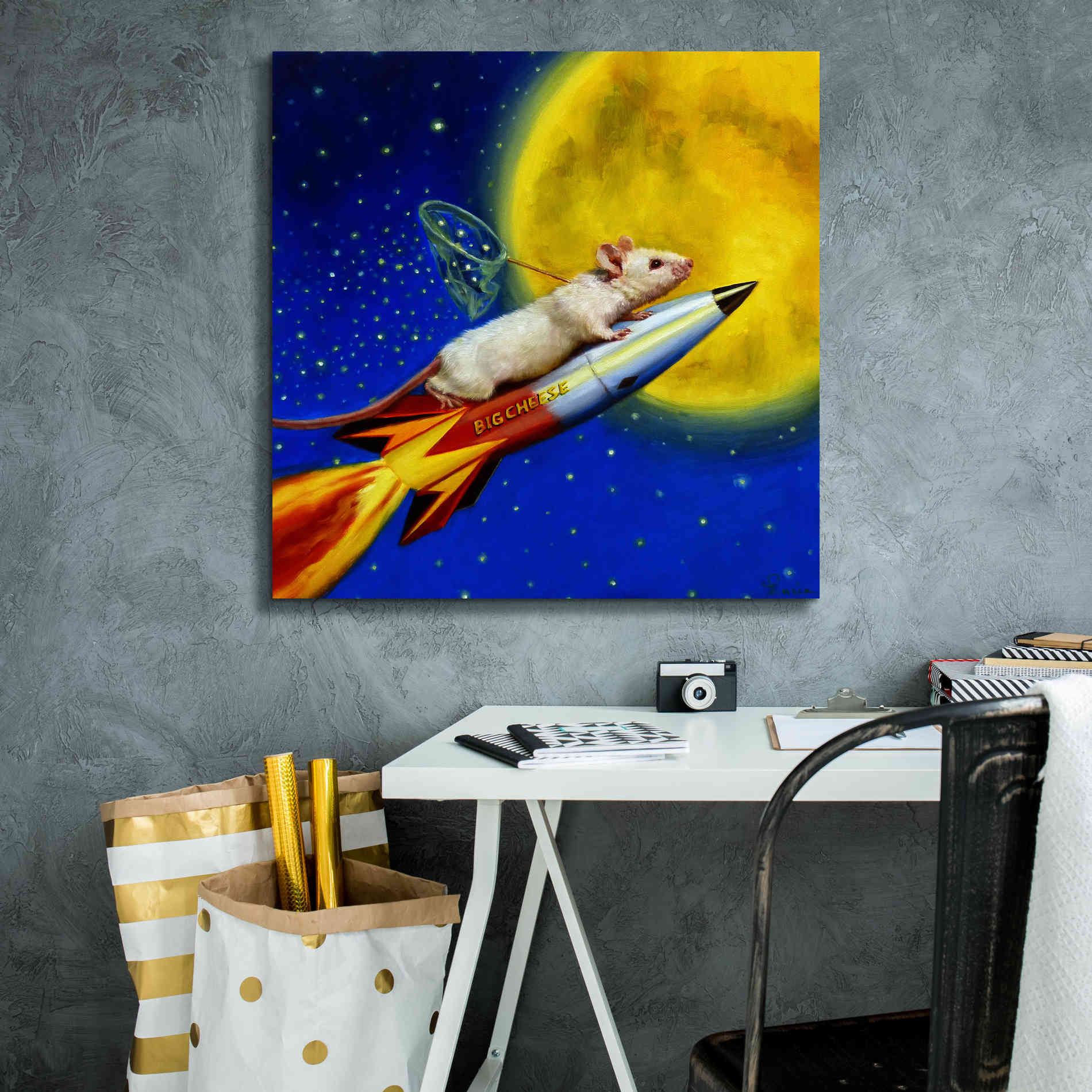 'Dream Catcher' by Lucia Heffernan, Canvas Wall Art,26x26